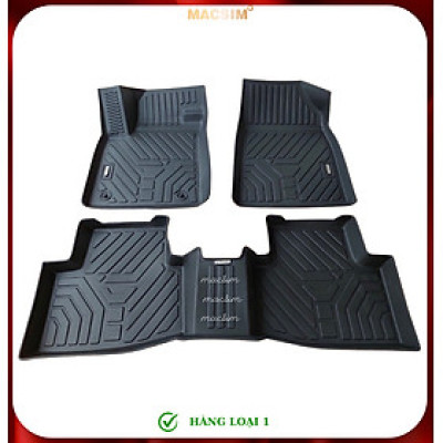 Thảm lót sàn xe ô tô MG5 (sd) Nhãn hiệu Macsim chất liệu nhựa TPE cao cấp màu đen