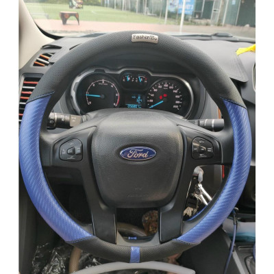 Bọc vô lăng, tay lái da lộn cao cấp - Bọc vô lăng FasterMo vân tem kim loại cực đỉnh