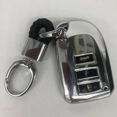 Ốp Chìa Khóa Ô Tô Mạ Crom Toyota Vios - Yaris 2019-2021