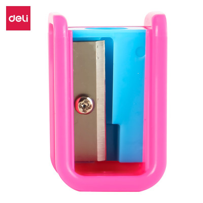 Gọt chì mini Deli - Xanh dương/Hồng/Xanh lá - 48 chiếc/Hộp - ER00106