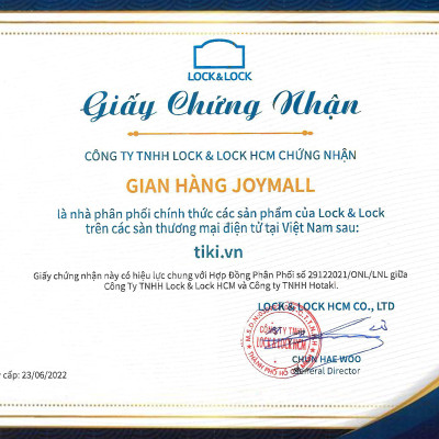 Hộp thủy tinh LocknLock BLANC bảo quản thực phẩm 2 ngăn 1040ml LLG1202 - Hàng chính hãng, chịu nhiệt cao, có ngăn - JoyMall