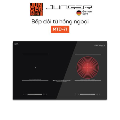 Bếp đôi điện từ hồng ngoại Junger MTD-71 | Công suất 3100W - INVENTER | Bảo hành 36 tháng hàng chính hãng