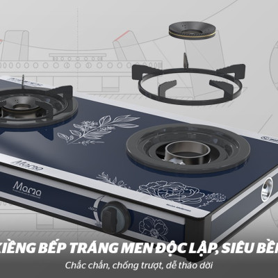 Bếp Gas Dương Kính SUNHOUSE MAMA MMB0989 - Hàng Chính Hãng