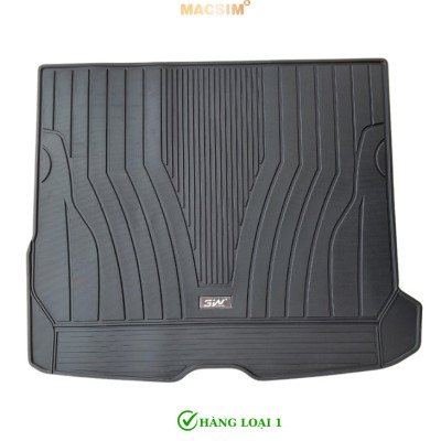 Thảm lót cốp xe ô tô Mercedes-Benz GLC 2023-2024+ nhãn hiệu Macsim 3W chất liệu TPE cao cấp màu đen