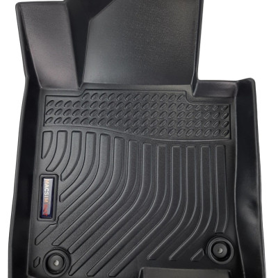 Thảm lót sàn xe ô tô Kia Optima 2016- 2020 Nhãn hiệu Macsim chất liệu nhựa TPE cao cấp màu đen