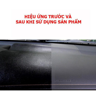 Chai Xịt Dưỡng Nhựa Nhám Ô tô - Phục Hồi Làm Mới Ghế Da DASHBOARD WAXING 450ml ️FLASH SALE️