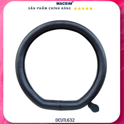 Bọc vô lăng cao cấp Macsim mã DCUT L632 chất liệu da thật - Khâu tay 100%
