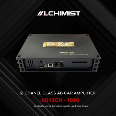 Bộ xử lý DSP 12 kênh tích hợp Amply Alchimist AD 12H 1020 định dạng APTX Bluetooth lossless cao cấp