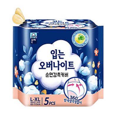 Băng vệ sinh dạng quần chống tràn 360 độ Artemisia Hàn Quốc (Gói 5 cái - Size L-XL)