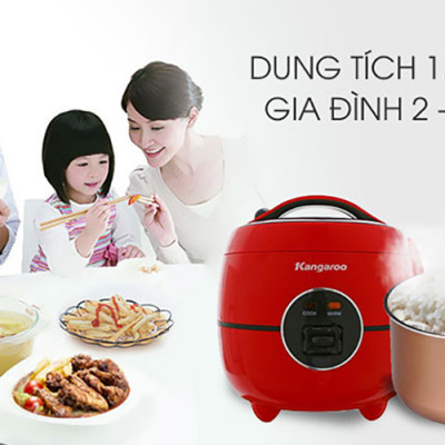 Nồi Cơm Điện Kangaroo KG822 (1.2L) - Hàng chính hãng