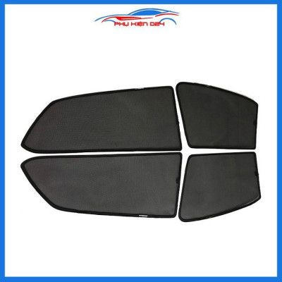Bộ 4 rèm chắn nắng nam châm Hyundai i10 Sedan 2014-2015-2016-2017-2018-2019 khung cố định chống tia UV