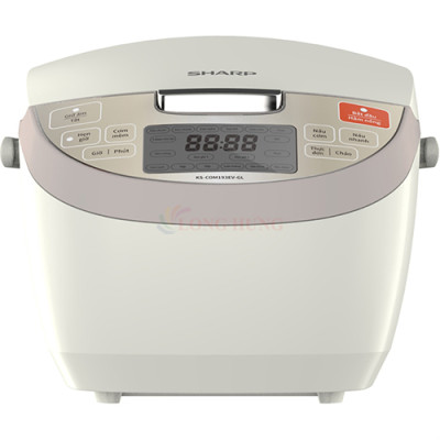Nồi cơm điện tử Sharp 1.8 lít KS-COM193EV - Hàng chính hãng
