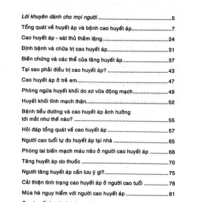 Bác Sĩ Tốt Nhất Là Chính Mình (Tập 9) : Cao Huyết Áp - Sát Thủ Trầm Lặng (Tái Bản 2019)
