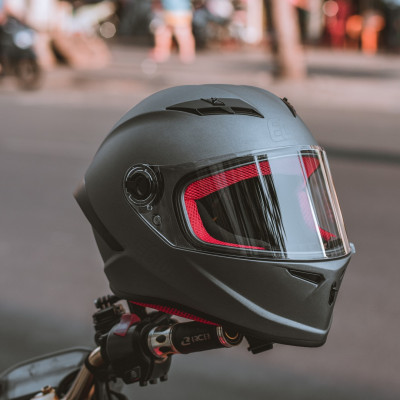 MŨ BẢO HIỂM FULLFACE EGO E-7 (MÀU TRƠN) - GARA20