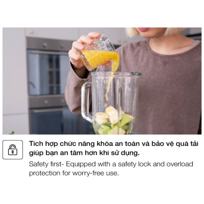 Máy xay sinh tố Hafele HS-B1521TB 535.44.163 - 600W - Hàng chính hãng - Bảo hành chính hãng