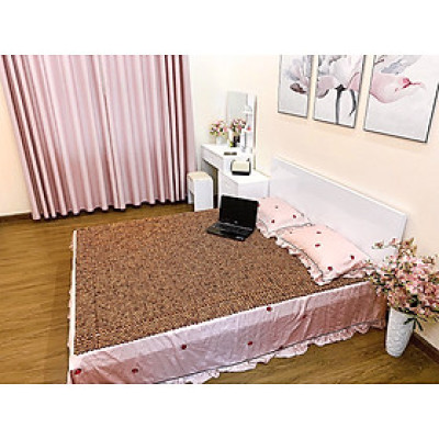 Chiếu Hạt Gỗ Hương Cao Cấp - Kích Thước 1,8mx2m hạt 1.2cm ( video , hình thật )