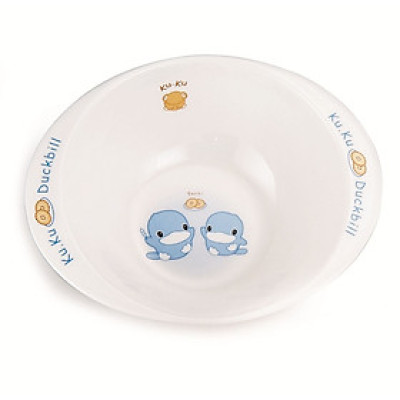 CHÉN ĂN DẶM CHO BÉ CÓ TAY CẦM MELAMINE KUKU - KU3002