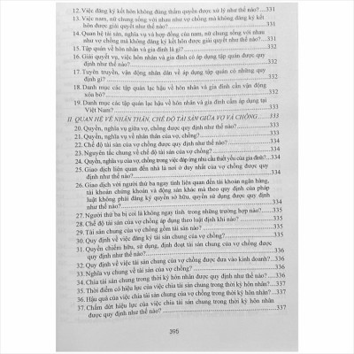 Sách Hỏi - Đáp Các Tình Huống Pháp Luật Về Hôn Nhân Và Gia Đình - Chế Độ Tài Sản, Các Hành Vi Bị Xử Phạt Vi Phạm Hành Chính Trong Lĩnh Vực Hôn Nhân Và Gia Đình - V2083D