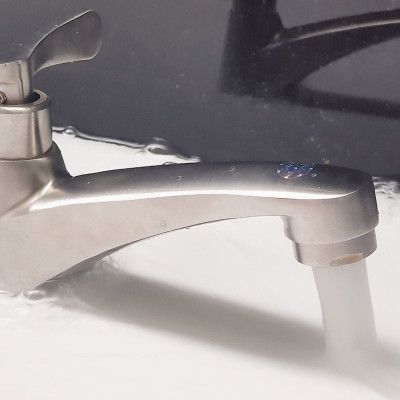 Vòi rửa mặt lavabo KG11 tay gạt dùng cho nước lạnh loại đẹp cao cấp inox sus304 - Hàng chính hãng