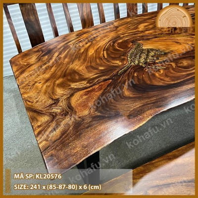 Bàn Dài Me Tây Nguyên Tấm Hiện Đại - KL20576