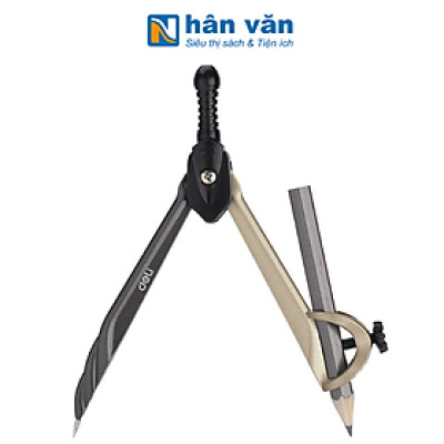 Bộ Compa Sắt Kèm Bút Chì Gỗ - Deli EG20402