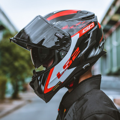 MŨ BẢO HIỂM FULLFACE 2 KÍNH LS2 FF327 CHALLENGER HPFC - GARA20