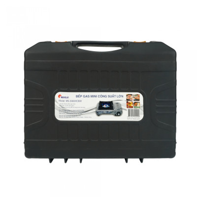 Bếp Ga Mini Công Suất Lớn Maxsun MS-2900HCBW - Công Suất 4500W, Hai Vòng Chắn Gió - Hàng chính hãng - Bảo hành 12 tháng