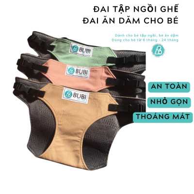 BUBI - ĐAI ĂN DẶM - ĐAI AN TOÀN CHO BÉ