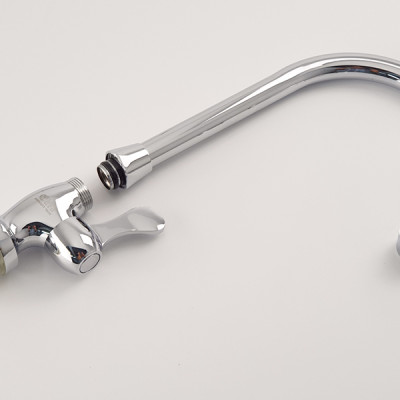 Vòi rửa chén lạnh Đồng mạ Chrome Eurolife EL-RC05 (Trắng bạc)