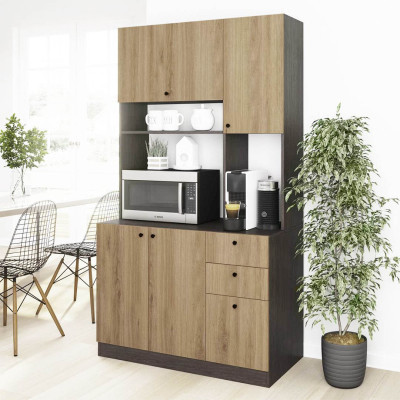 Tủ nhà bếp bằng gỗ công nghiệp thiết kế hiện đại SMLIFE Dasksa