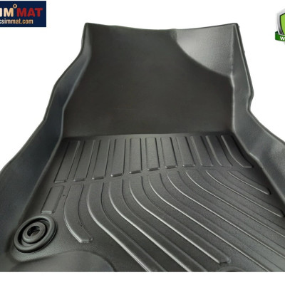 Thảm lót sàn xe ô tô Acura RDX 2019 - nay Nhãn hiệu Macsim chất liệu nhựa TPE cao cấp màu đen