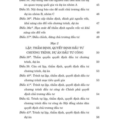 Luât Đầu tư công năm 2024 ( sửa đổi, bổ sung năm 2025)