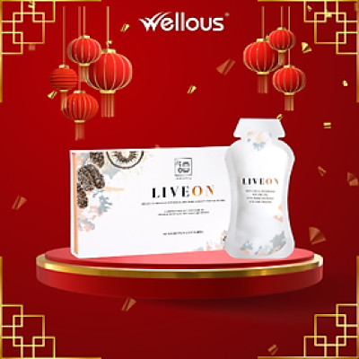 GÓI UỐNG CHỐNG LÃO HÓA LIVE ON (HỘP 16 GÓI)