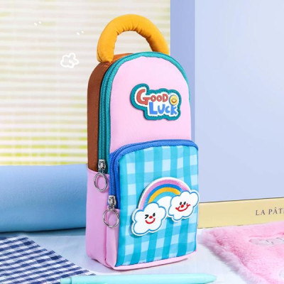 Bóp Viết Vải Tay Xách Siêu Mềm Vàng - Shunde 9160