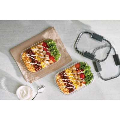 Sét hộp Tritan Rubbermaid Brilliance 2116141 18 món - Made in USA