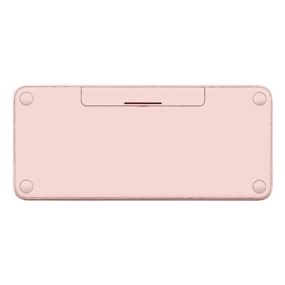 Bàn phím không dây Bluetooth Logitech K380 - Kết nối 3 thiết bị, giảm ồn, gọn nhẹ dễ mang đi, phù hợp Mac/ PC/ Laptop/ Điện thoại - Hàng chính hãng - Màu Hồng