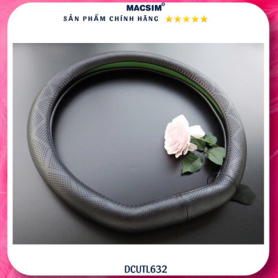 Bọc vô lăng cao cấp Macsim mã DCUT L632 chất liệu da thật - Khâu tay 100%
