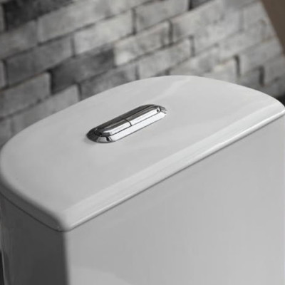 Bồn cầu 1 khối cao cấp tiêu chuẩn xuất Châu Âu, men Nano tuyết bóng sáng, nắp đóng siêu êm, 2 chế độ xả Eurolife EL-LUX 0313 (Trắng). Mẫu độc quyên của Eurolife tại thị trường Việt Nam.