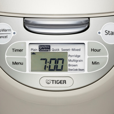 COMBO TIGER ƯU ĐÃI : Mua nồi cơm điện JAX-S18W tặng nồi hầm Tiger Queen CWCP-24CH - Hàng chính hãng