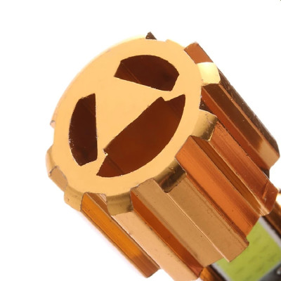 Đèn Fa Led 3 tim chân H4 ánh sáng trắng cho xe máy - Hàng chính hãng 