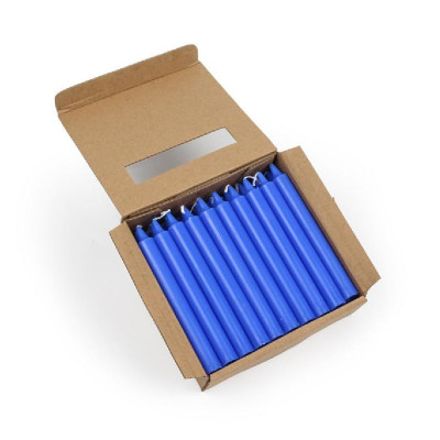 Hộp 30 nến taper Eden Candle FTRAMART EDC2324 cao 11 cm (Xanh dương)