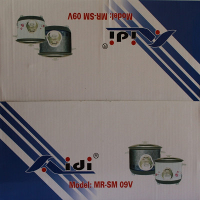 Nồi Cơm Điện Tự Động Nắp Rời Aidi MR-SM 09V (1,5 lít) - Màu Ngẫu Nhiên - Chính Hãng