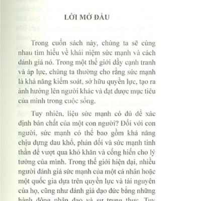 Đạo Đức Học Của Sức Mạnh