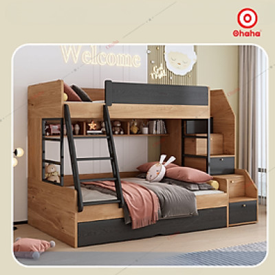 Giường tầng thông minh hiện đại cao cấp Ohaha - GTHĐ030