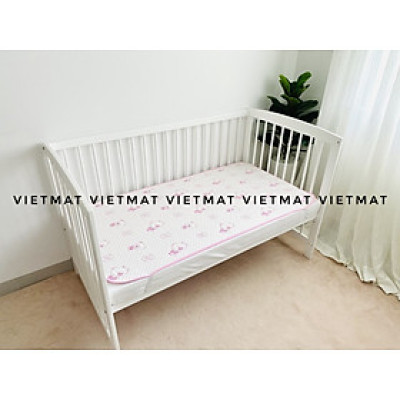 Combo 2 Tấm Lót Chống Thấm VIETMAT Màu Hồng (Size 70 x 100 cm)