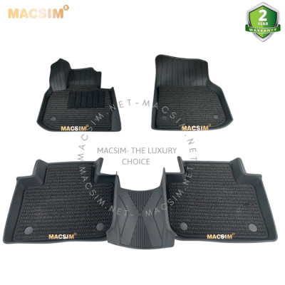 Thảm lót sàn ô tô 2 lớp cao cấp dành cho xe BMW X3 NEW 2018+ nhãn hiệu Macsim 3w chất liệu TPE
