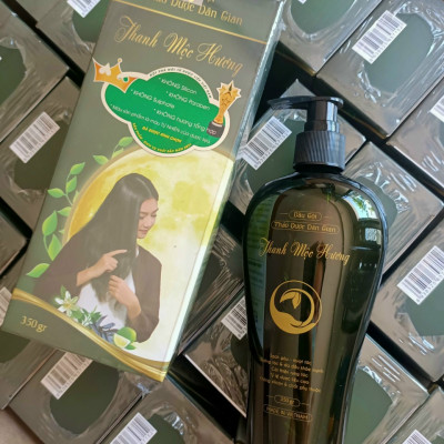 Dầu gội Thảo Dược Dân Gian Thanh Mộc Hương Mẫu Mới, Tặng Kèm 1 Gói Trà Túi Lọc Wonmon