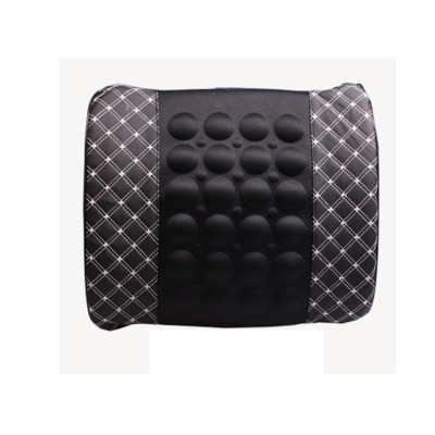 Gối  Da Tựa Lưng Massage Rung Thư Giãn Trên Xe Ô Tô