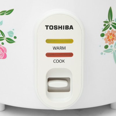 Nồi cơm nắp rời Toshiba RC-18MH1PV(F) 1.8 lít - Lòng nồi hợp kim nhôm chống dính - Hàng chính hãng, Bảo hành 12 tháng