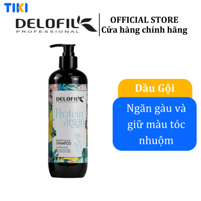 DẦU GỘI hỗ trợ điều trị GÀU VÀ PHỤC HỒI GIỮ MÀU DELOFIL (500ML)